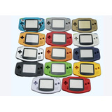 Carcaça Shell Game Boy Advance Gba Botoes Parafusos Adesivos