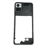 Carcaça Tampa Aro Lateral Compatível Motorola E22 Prata