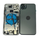 Carcaça Traseira Comp iPhone 11 Pro Max Botões Chassi Aro