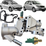 Carcaça Válvula Termostática C3 Peugeot 206 207 1 4 Alumínio