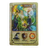 Card Dracomania Merlin 19 Elma Chips