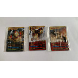 Card Homem De Ferro Elma Chips Lote Com 3 Lacrados Tazo
