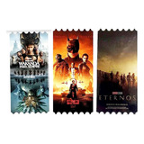 Card Ingresso Cinemark Batman Pantera Negra Eternos Geek