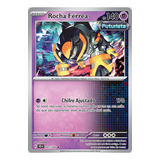 Card Pokemon Rocha Férrea 071 142 Foil Escarlate E Violeta