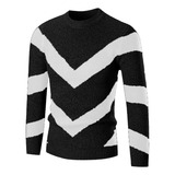 Cardigan Casaco Blusa Tricot Lã Masculina Canelada Ref 817