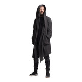 Cardigan Casaco Masculino Sobretudo C Capuz Pronta Entrega