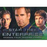 Cards Star Trek Enterprise Season 4 Coleção Completa