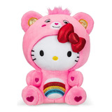 Care Bears Hello Kitty Ursinhos Carinhosos Gata 22 Cm Rosa