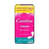 Carefree Protetor Diário Todo Dia Sem Perfume 80un