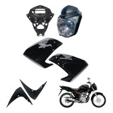 Carenagem Asa Fan 125 150 2014 2015 Farol Completo Aranha