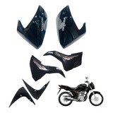 Carenagem Asa Fan 125 150 2014 2015 Tampa Lateral par