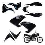 Carenagem Asa Fan 125 150 2014 2015 Tampa Lateral Rabeta