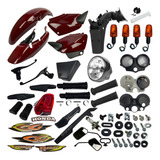 Carenagem Cg 125 Titan 2000 2005 Fan 2005 A 2008 Vermelha