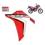 Carenagem Esquerda Tanque Xre 300 Rally 2020 A 2021 Vermelho