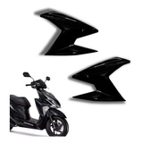 Carenagem Farol Esquerdo E Direito Preto Honda Elite 125