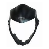 Carenagem Farol Honda Cb 300r Adesivo Honda Prata E Cor Preto Fosco