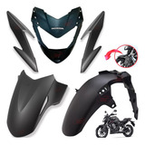 Carenagem Farol Paralama A E B Cb 300f Twister Cinza 2023