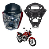 Carenagem Frontal Farol Titan 150 2014 2015 Com Aranha