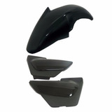 Carenagem Paralama Dianteiro Tampas Suzuki Yes 125 Preto
