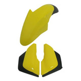 Carenagem Paralama Dianteiro Tampas Suzuki Yes 125 Preto