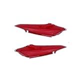 Carenagem Tampa Lateral Biz 125 2010 Vermelho
