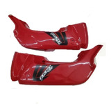 Carenagem Tampa Lateral Par Pop 100 Vermelho Paramotos Par