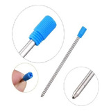 Carga Caneta Cristal Swarovski Strass Refil Azul 5 Unidades