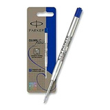 Carga De Caneta Parker Esfero Azul M Refil Original