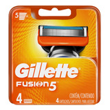 Carga Gillette Fusion 5 C  4 Unidades