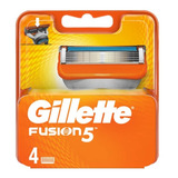 Carga Gillette Fusion 5 Com 4 Cartuchos