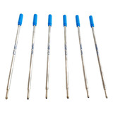 Carga Refil Caneta N117 Nukin Azul 1 0mm C 6pçs Padrão Cross
