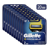 Carga Refil Gillette Fusion Proshield 5 20 Cartuchos