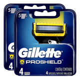 Carga Refil Gillette Fusion Proshield 5   8 Cartuchos