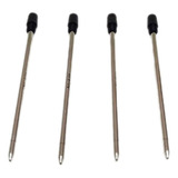 Carga Refil Mini Metal Nk P Swarovski outras Preta Com 6 Pçs