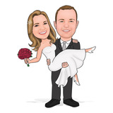 Caricatura Para Casamento 