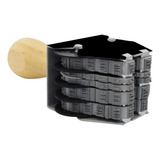 Carimbo Datador Duplo Sobreposto 3mm Com Val E Fab 
