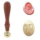 carimbo lacre classico retro vintage carimbo metal convite casamento carta