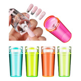 Carimbo De Unha Francesinha Silicone Transparente Nailart