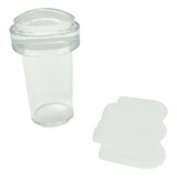 Carimbo De Unha Francesinha Transparente Silicone Manicure