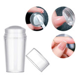 Carimbo De Unha Para Francesinha Silicone Transparente