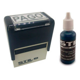 Carimbos Automáticos Marck 20 Pago Medida 38x14mm