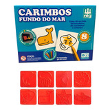 Carimbos Fundo Do Mar Infantil Madeira 8pçs 6 Gizdecera Nig