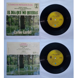 Carlos Gardel Compacto Vinil Nac 4 Tangos Inesquecíveis 1973