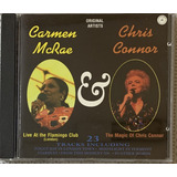 Carmen Mcrae Chris Connor Live At Flamngo Club Lonon Cd