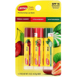 Carmex Lip Balm Hidratante Labial Bastão Kit 3 Sabores