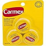 Carmex Lip Balm Protetor E Hidratante Labial 7 5 Grs 3 Unid