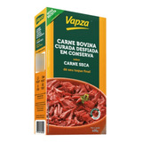 Carne Bovina Seca Já Cozida E Desfiada 400g Vapza