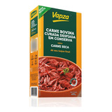 Carne Seca Bovina Curada Desfiada Cozida Vapza 400g