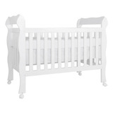 Carolina Móveis Padrao Americano Berço Mini Cama Brilho Cor Branco