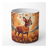 Carolines Tesouros Dac1058cdl Vermelho Miniatura Pinscher Fa